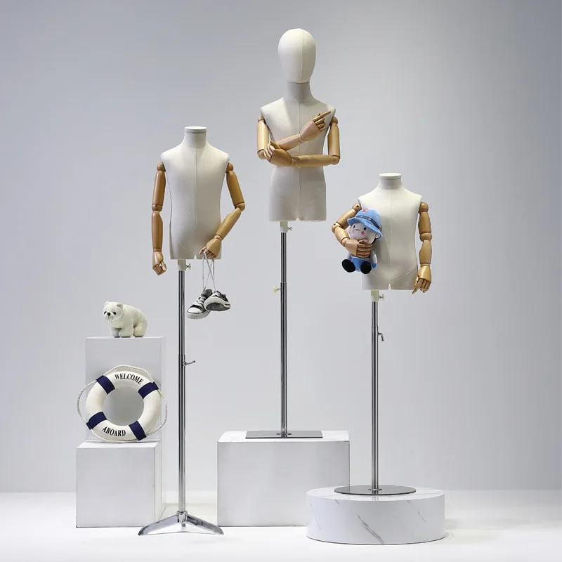 Clothing store children  mannequin kids clothing mannequins stand
