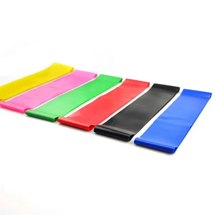 Best-Selling 5 pcs fitness bands elastic for sports yoga exercise gum glute training workout equipment With Private label