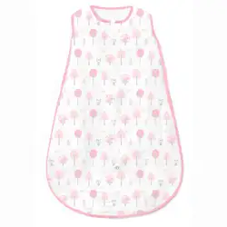 Супер мягкие легкие спальные мешки на заказ для малышей из органического хлопка, носимые пеленки для новорожденных, летние спальные мешки