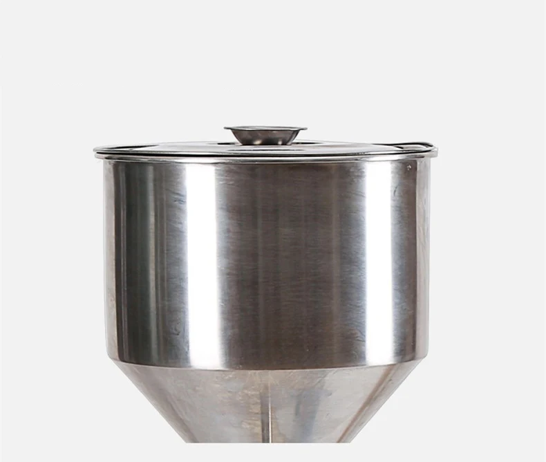 A02 5-50ml High Accuracy Table Top Washing Liquid Pneumatic Cream Paste Filler Small Juice Sachet Filling Machine