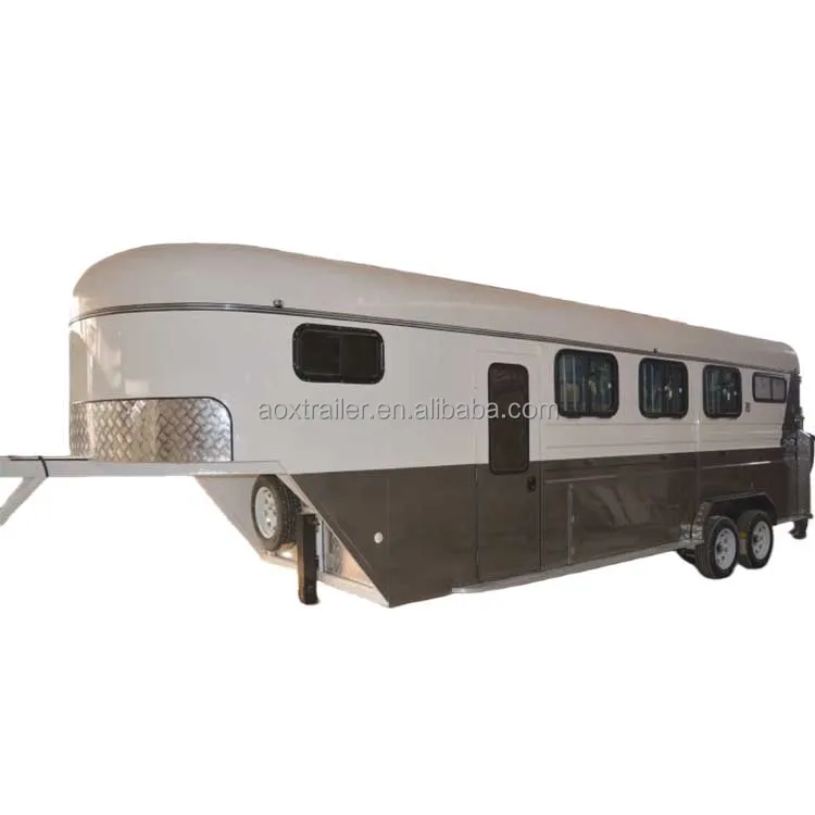 Good Design Multifunctional Farm Trailers Horse Double Axle Led Light Kit For Horse Transport