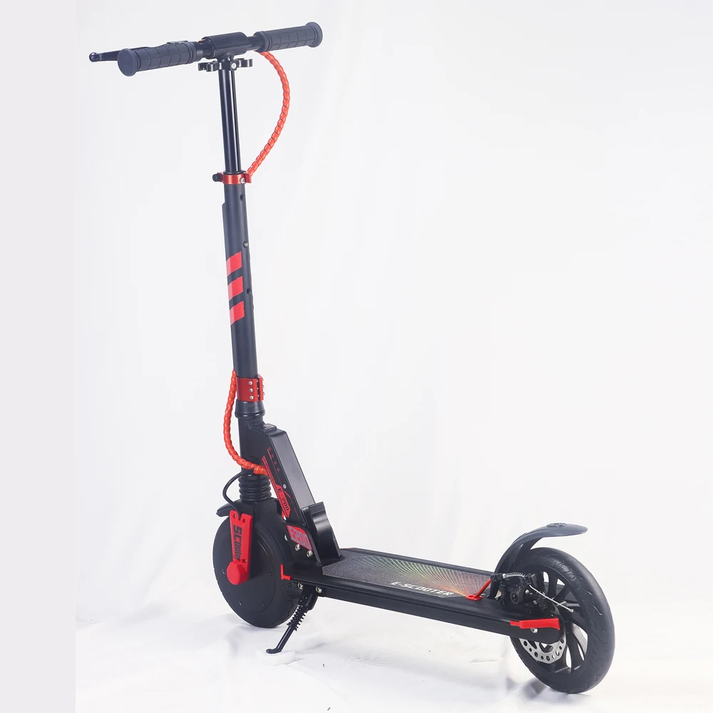 8-Inch Off-Road Electric Scooter for Teenagers 24V5.2AH Wholesale Electric Bikes with  and Digital Smart Features