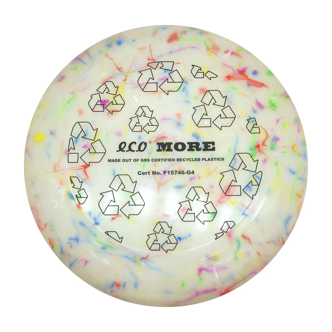 Recycled plastic camo GRS certified material party built camping outdoor sports beach sporting goods Flying Discs