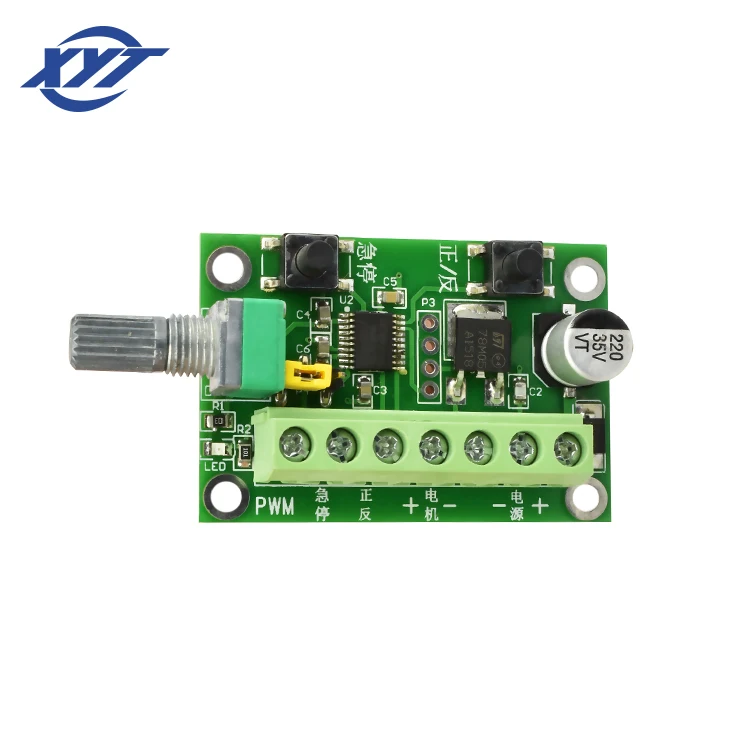 Dual Channel 2kh 20khz Brushless Dc Motor Controller For Model 3650 3525 2430 2418 Pwm Mach3 Speed Control