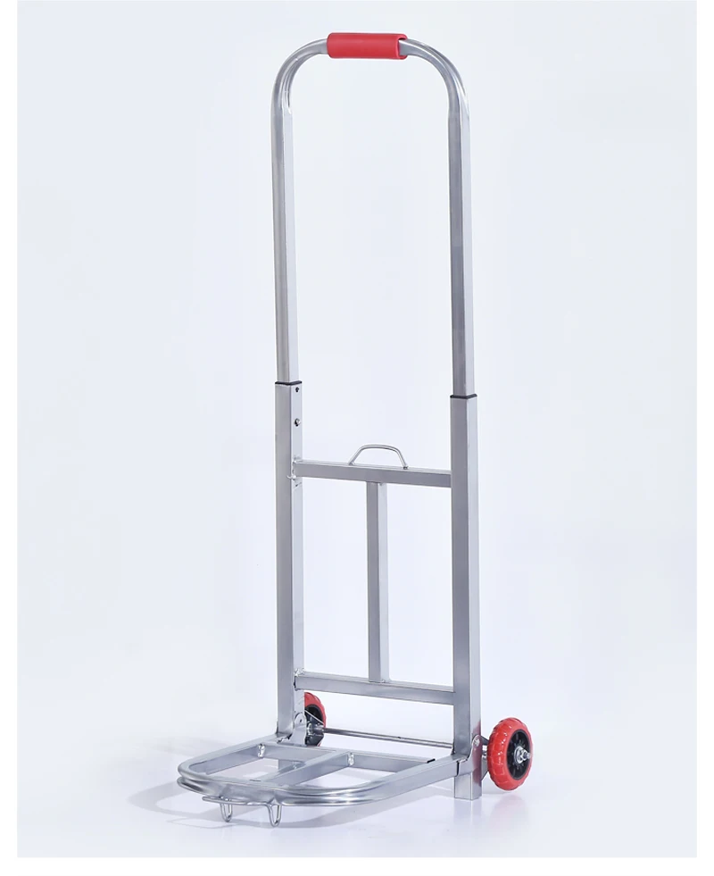 Rolling Foldable Portable Shopping Bag Trolley Collapsible Heavy Duty Luggage Cart Manufacturers With Wheel