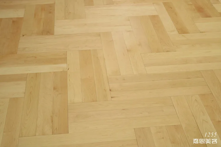 2020 Jaenmaken Nature Maple Wood Engineered Hardwood Flooring Herringbone Parquet Floor