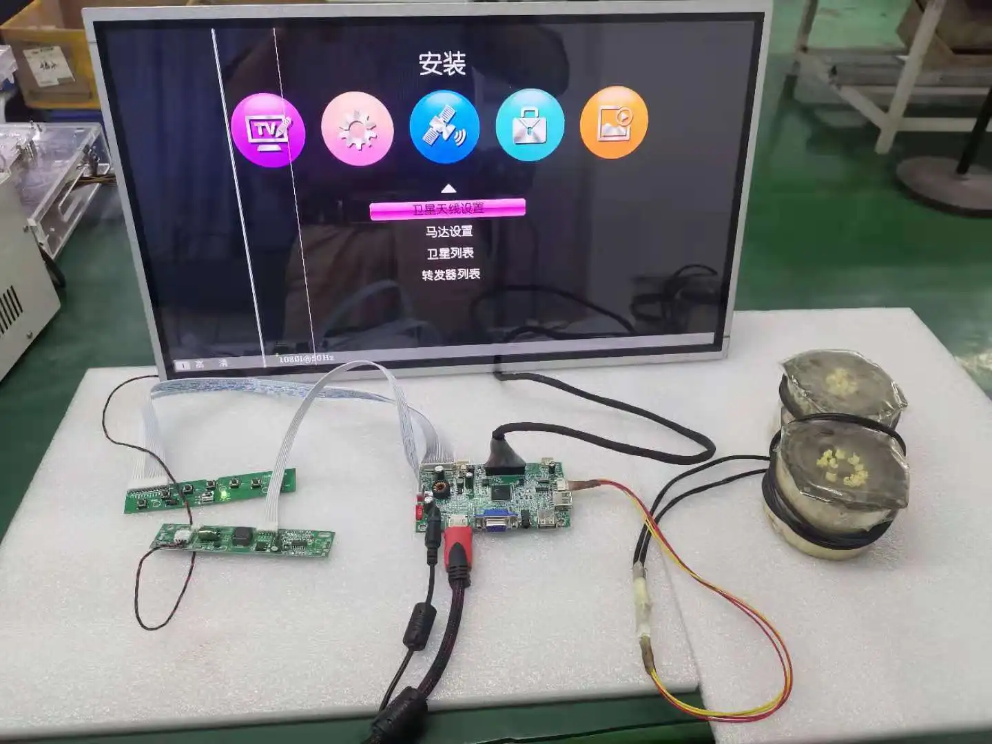 JX-V59/56UHV Mstar V59/V56 один выход LVDS плата контроллера с VGA CVBS HD MI usb-плеер монитор интерфейс экрана в сборе