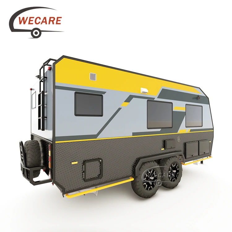 Wecare australian motorhomes camp trailer  off road camper trailer offroad rv caravan trailer camper