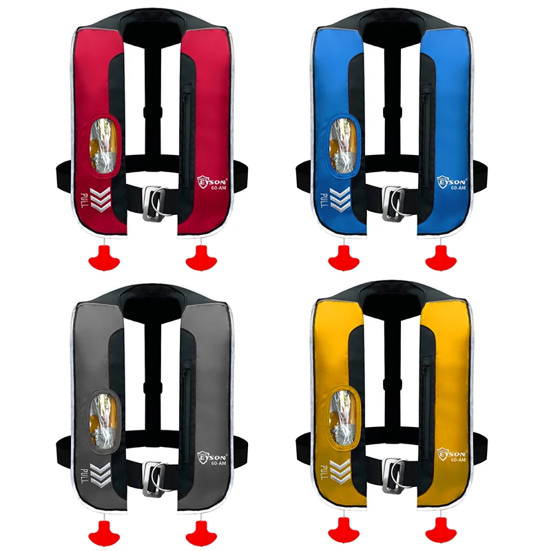 Eyson Custom Double Airbag Marine Solas Safety PFD Automatic Inflatable Life Vest Jakcket