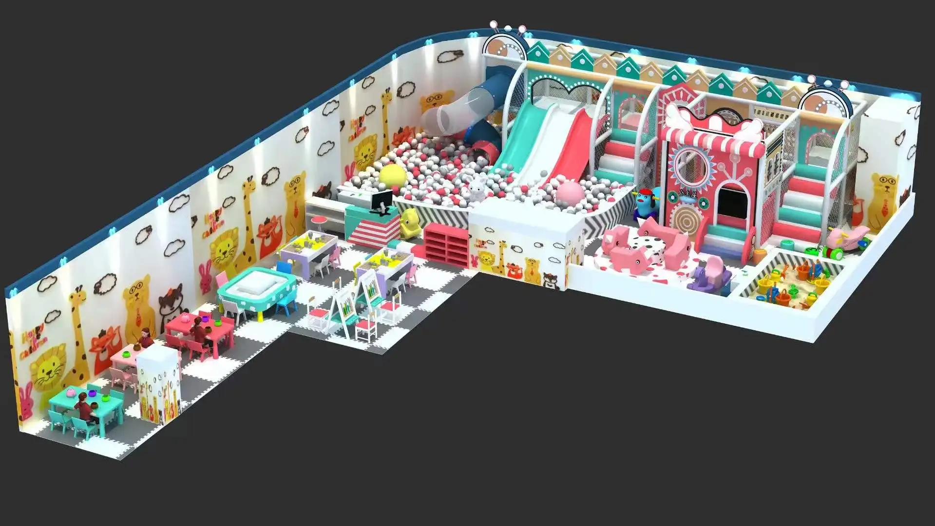 Kids Entertainment Indoor Playground For Kids And Adults And Kids Indoor Amusement Park With Indoor Playground