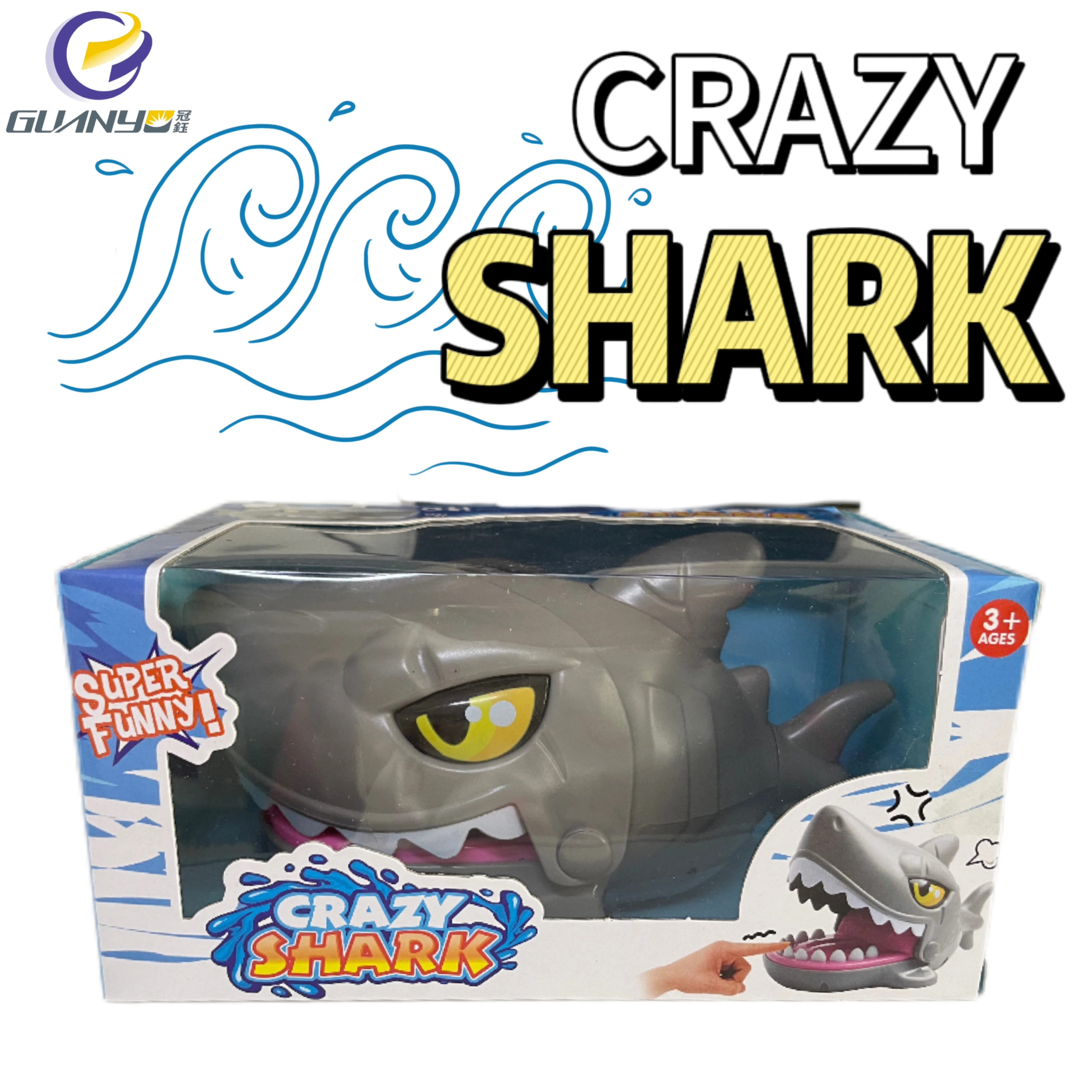 Biting Finger Toy Delicate Funny Cartoon Shark Mouth Trick Novelty Teeth Prank Game Joke Bite Play Game Toy Gift For Kids