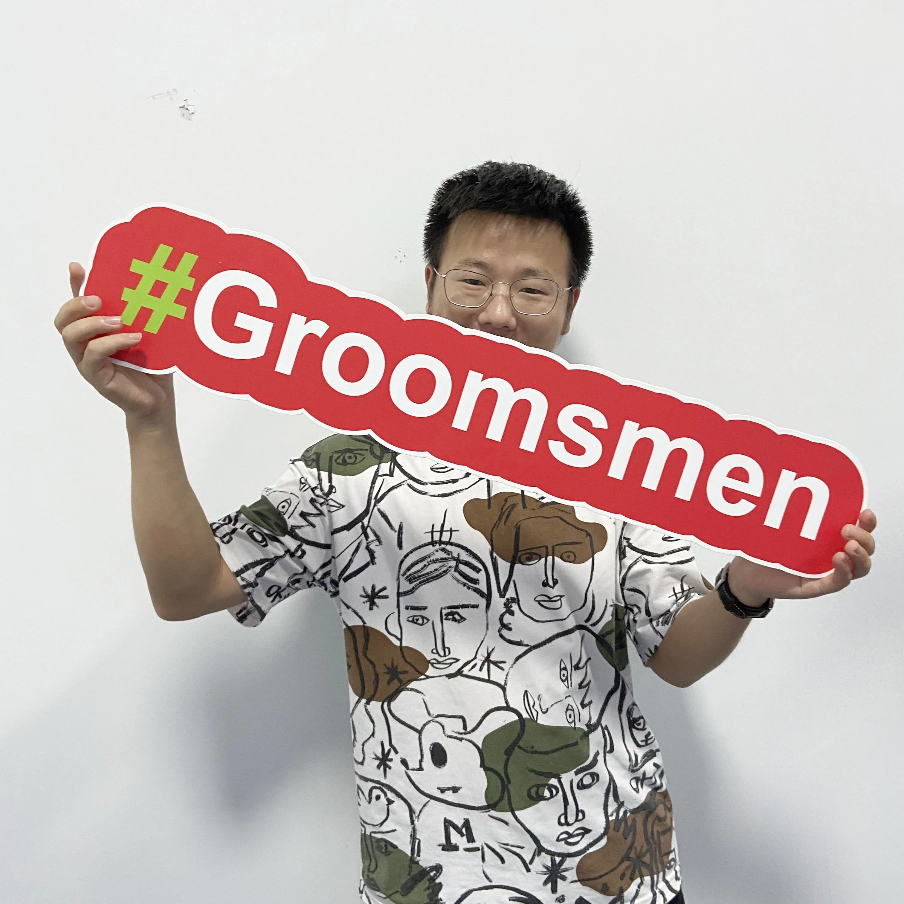 Birthday Party Favors Supplies Bday Party Decoration Set with Real Glitter Cute Bday Designs Photo Booth Props Kit