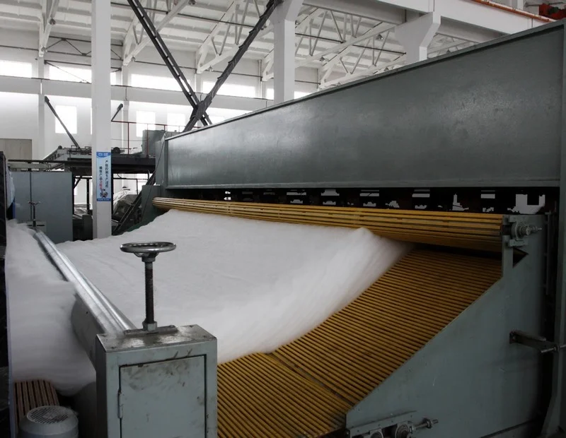 Nonwoven needle punching hemp felt machine for automotive