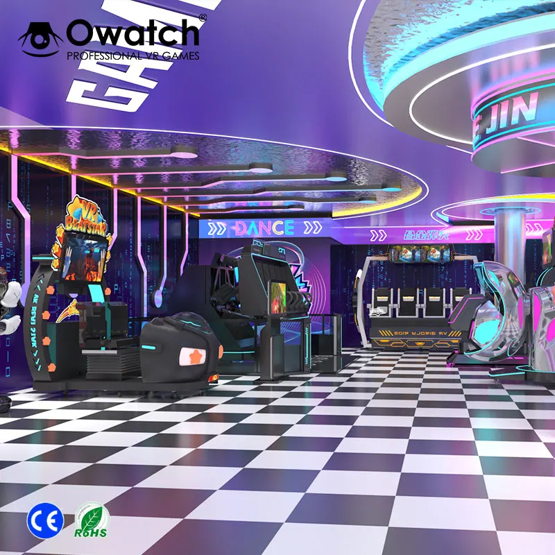 Entertainment virtual really park project design VR Equipment Coin System VR theme park ride
