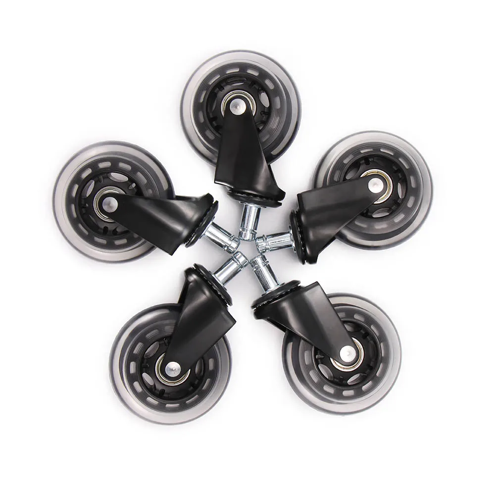 Top one Rollerblade регулируемые ролики для офисных стульев пластиковые колеса 75