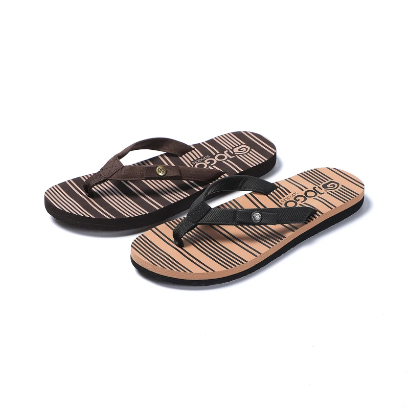 Mens summer fashion slides indoor anti slip EVA slippers OEM/ODM soft sandals custom beach flip-flops slippers for men
