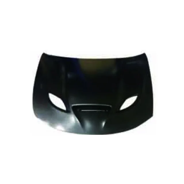 Black Car Hood Metal Refit Durable Auto Part SRT Hellcat Aluminum Hood For Dodge Charger 2015-2020