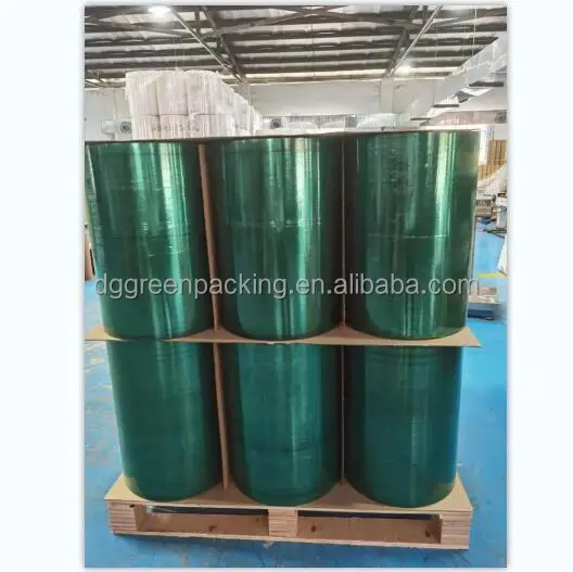 PE 50kg 5000m Stretch Film Jumbo Roll Clear Plastic Pallet Wrap Film