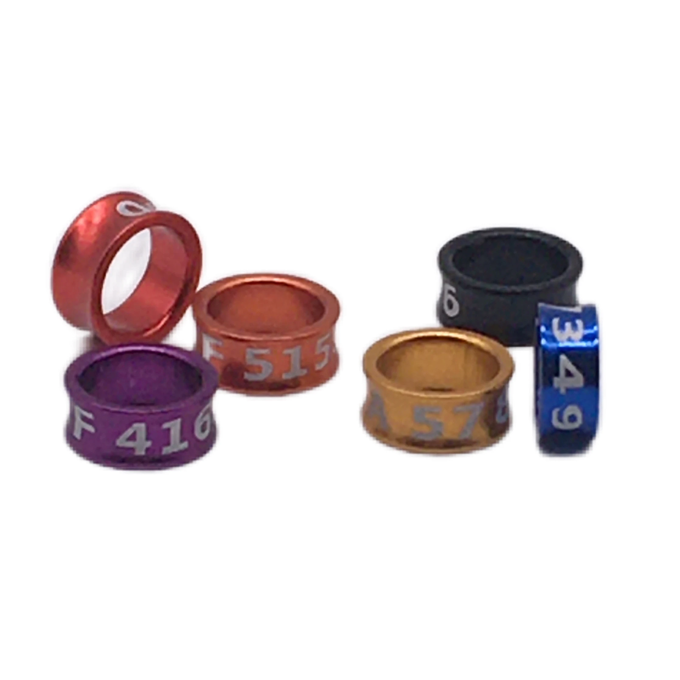 Parrot Pigeon Foot Ring Baby Bird Pure Aluminum Identification Ring