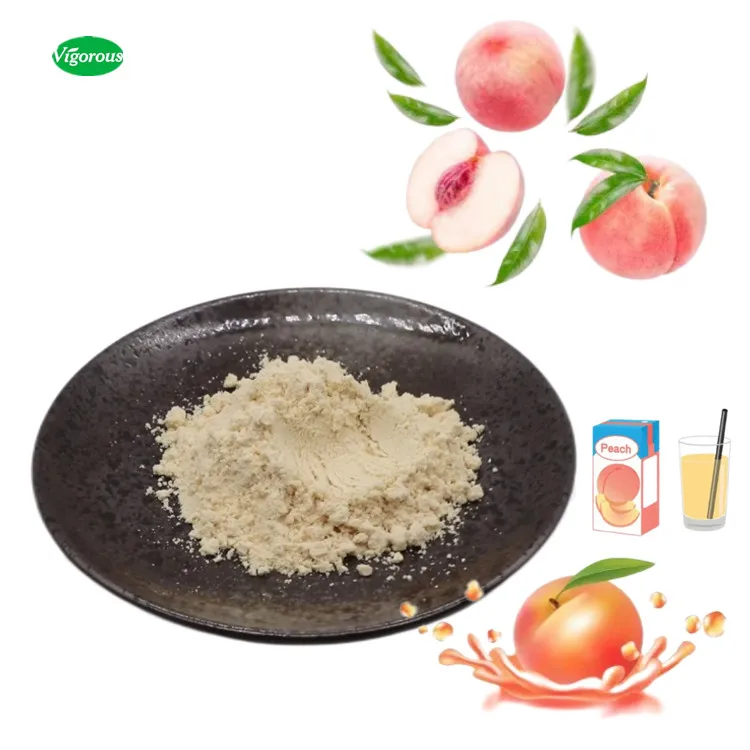 Pure Natural Honey Peach Flavor Fruit Juice Tea Powder Drink Mix