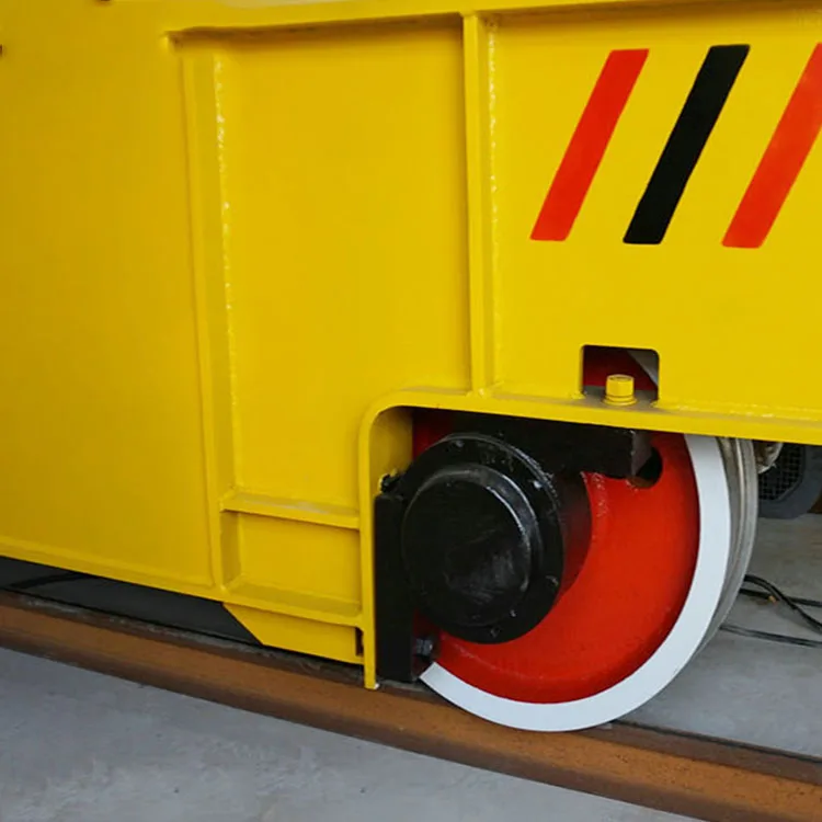 Twin/Transition Track Hongqi Workshop Rail Type Flat Cart