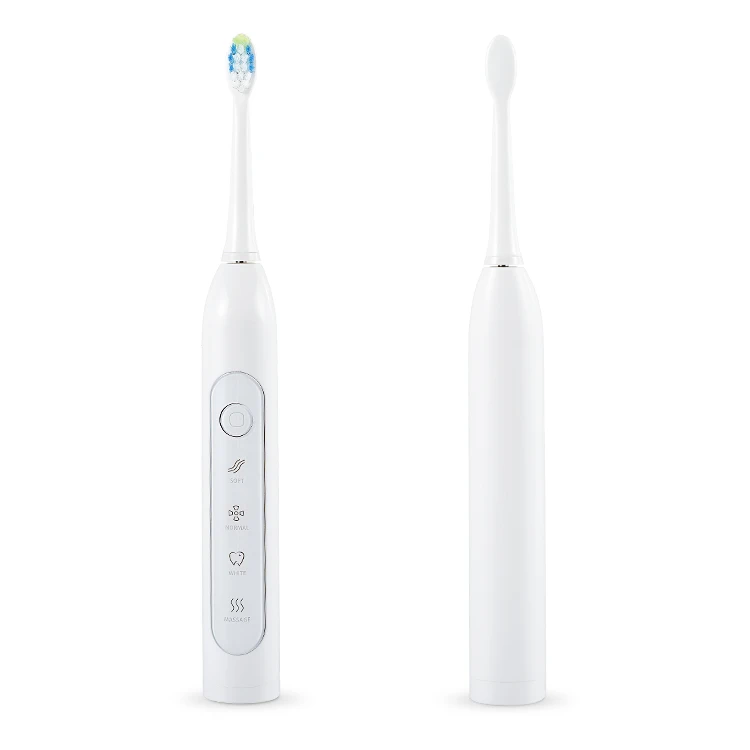 Nylon bristle double headed clever sonic teeth brush toothbrush