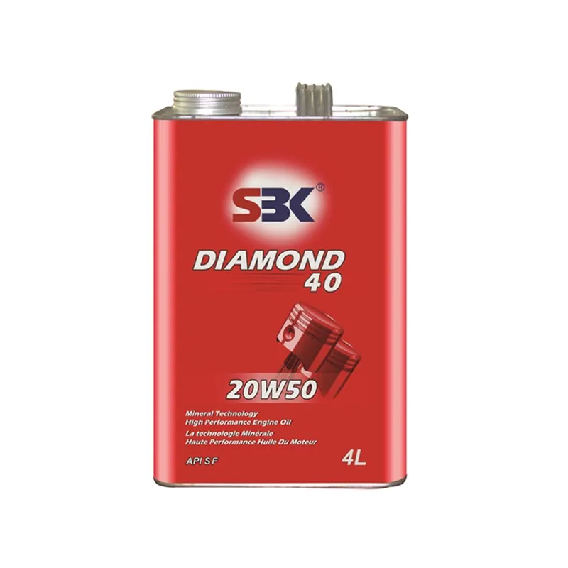 
High Performance 40 Diamond TIN Mineral Technology Engine Oil 