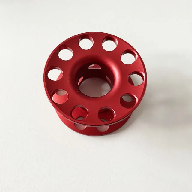 aluminum scuba diving finger reel spool