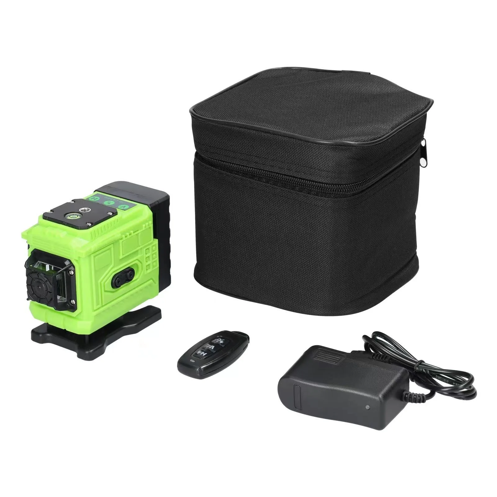 Wireless Laser Leveler Green Beam Crossover Line Auto Leveling 360° Multipurpose Industrial DIY Tool Battery Power 3D