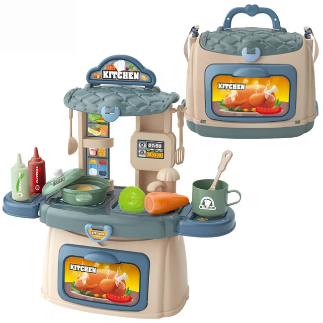 3 in 1 kids role play cooking set 28 pcs kids plastic toy interesting kitchen toy set real with rich accessories