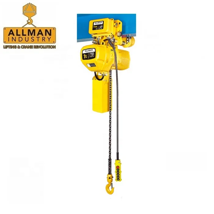 Allman CE Iso Approved Building Hoist Electric Chain Hoist 5 Ton Electric Hoist