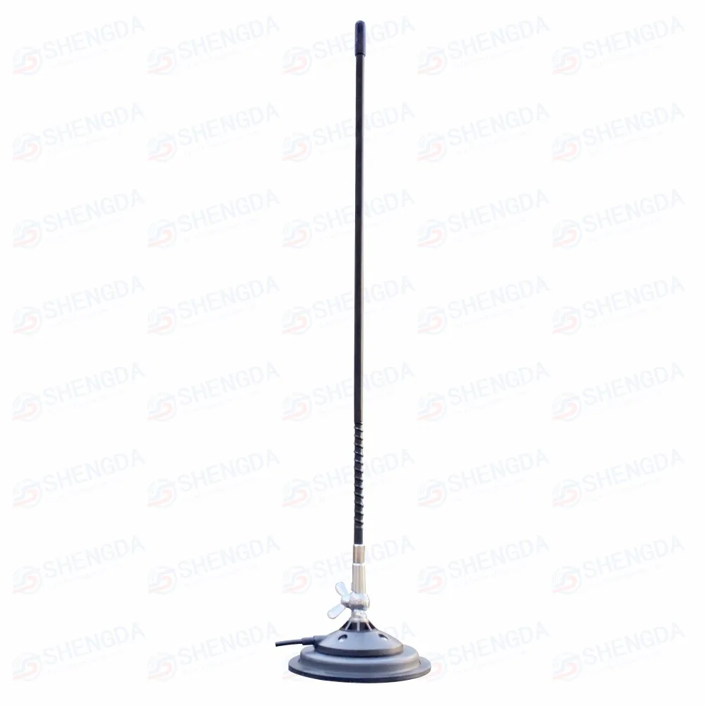 CB82 27MHz Mobile Car Antenna 27.2MHz 27.135MHz Whip Mobile Vehicle Antenna Magnetic Base Antenna for Car Radio Communication