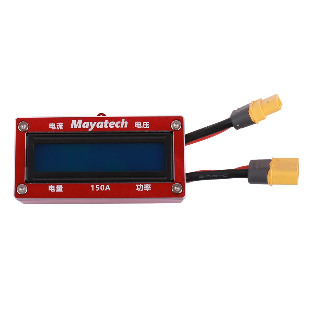Mayatech MT150A CNC алюминиевый сплав цельнометаллический Аэро-модель Высокоточный анализатор мощности тока для RC 60 В