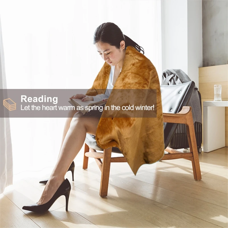 Долговечная изоляция и быстрая зарядка, нагрев вверх и вниз, Usb нагрев, нагрев, шаль, одеяло