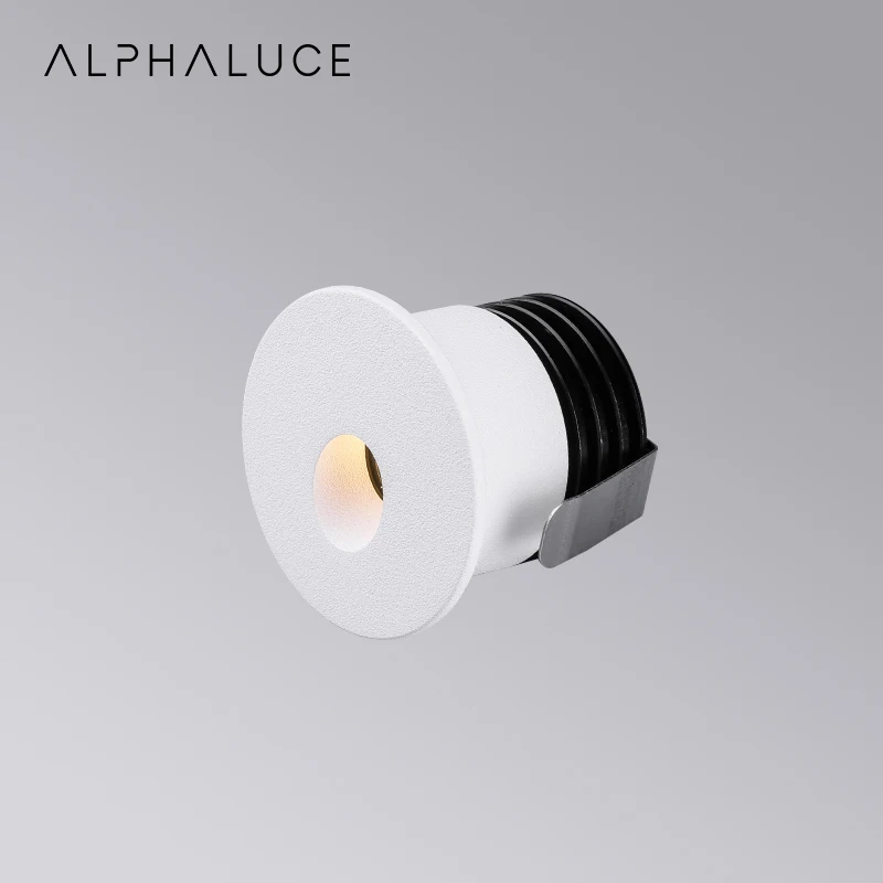 Changeable Frames Foot Lighting Lamp Recessed Led Step Stair Wall Light Outdoor Sensor Step Light Round