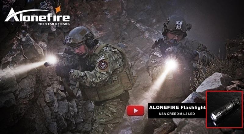 Alonefire TK104 XM-L2 светодиодный тактический фонарик с зумом лампа 21 мм крепление для прицела страйкбольная винтовка стрельба охота яркий