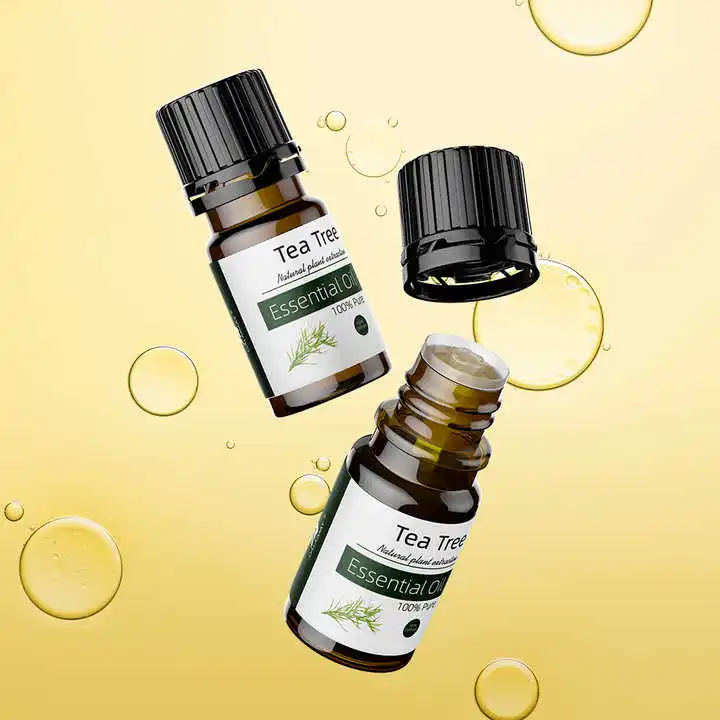 100% pure tea tree  oil for face body skin care
