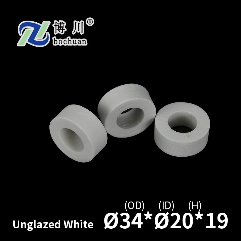 Высокая глиноземная износостойкая керамическая трубка Al2o3