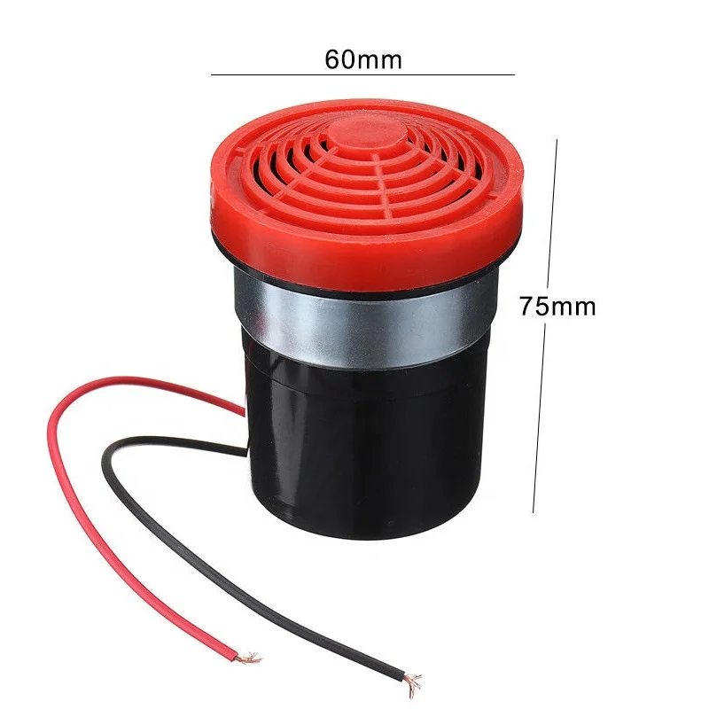 12V 24V 105dB Back Up Horn Reverse Beeper Buzzer Backup Siren Alarm Horn