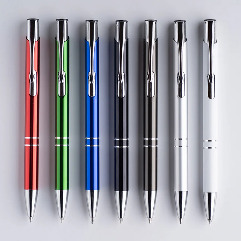 Luxury Gel Pen Customers Specific Promotional Gift Metal Gel Pen Advertising with Logo
