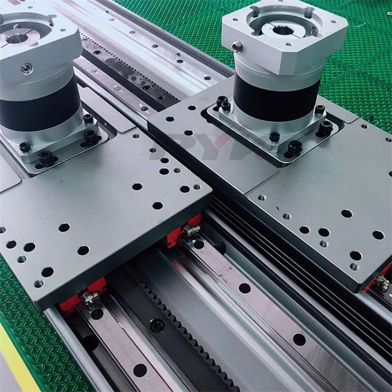 220 Wide Rack And Pinion Linear Sliding Table Module Gantry Cross Linear Guide, Manipulator Xyz Heavy Sliding Table
