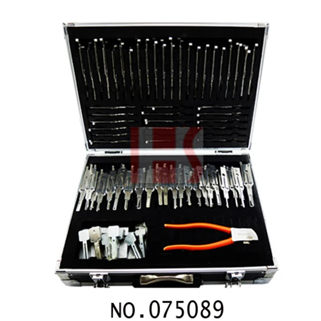 61 Pcs Customized Choice Lishi Pick Tools 075089 Car Lock Opening Reader Decoder Pick Set Lishi