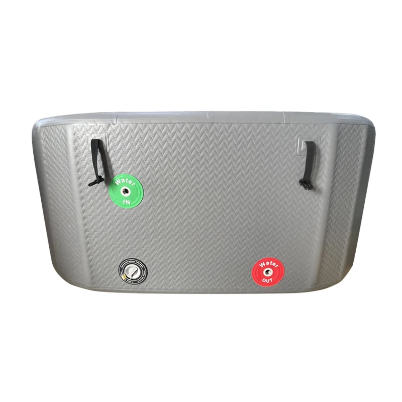 Inflatable Pool Cold Water Plunge Recovery Barrel Outdoor chiller inflatable portable ice tub bath with chiller filter