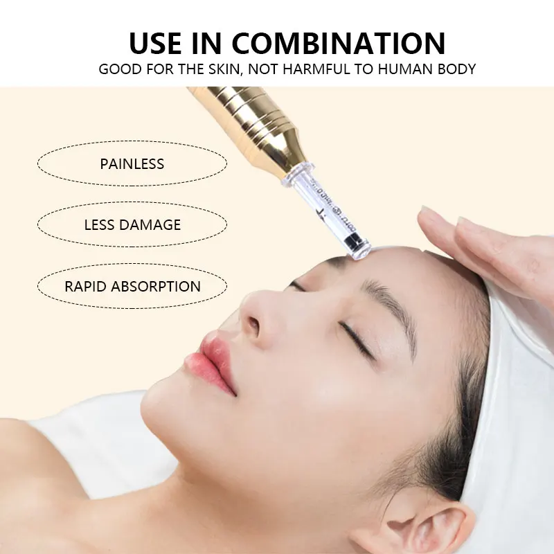 Factory discount high quality 24K gold Skinject hyaluronic acid injection pen