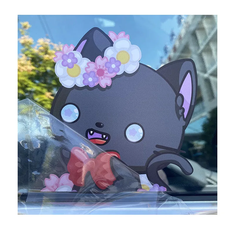 Custom Logo Permanent UV Resist Waterproof Car Window Body Bumper Lettering Transfer Clear Vinyl Decals Stickers For Outdoor Use