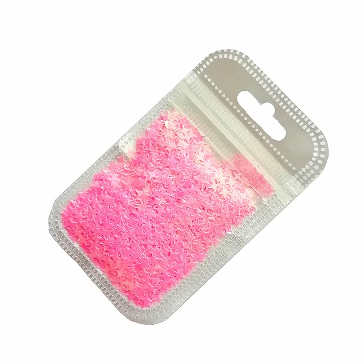 2021 Nail sequin thin style star super flash 4mm nail ornament