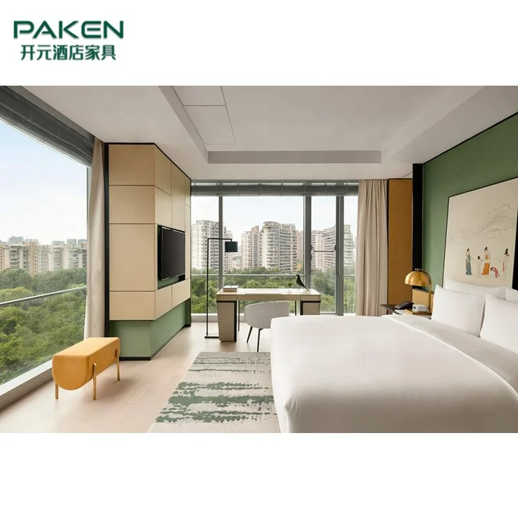 Modern Italy Luxury Queen Size Executive Hotel Bedroom Furniture