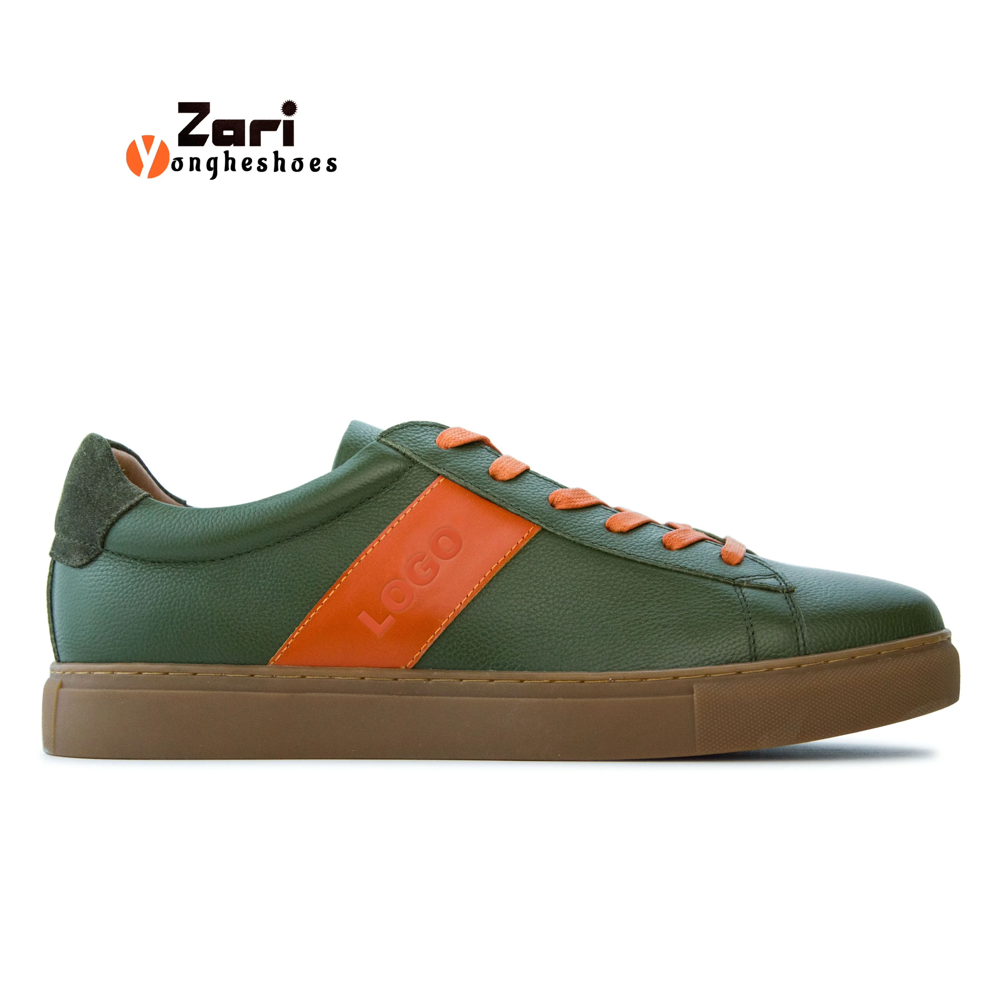 Zari Men White Shoes Sneakers Custom Brand Fashi on Air Sport for Men Casual Shoes Friendly GENUINE Leather Rubber Pig Skin