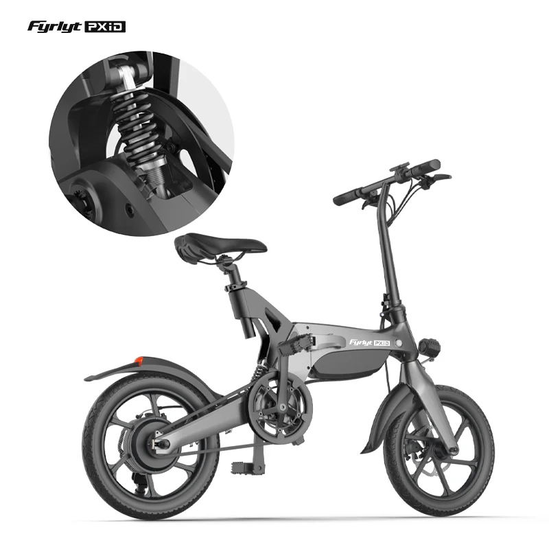  250W дисковый тормоз складной электрический велосипед 16 дюймов одно место мини фара для электровелосипеда в 25 км/ч Электрический