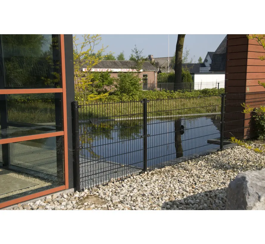 Anping Factory Galvanized Painted 868 / 656 Wire Double Rod Mat Fences